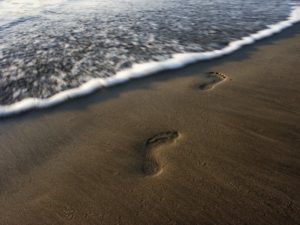 footprintsinsand